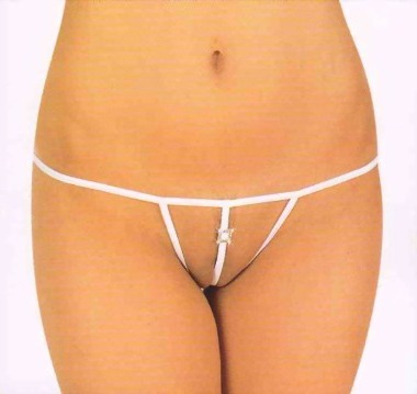 Tanga String Bianco